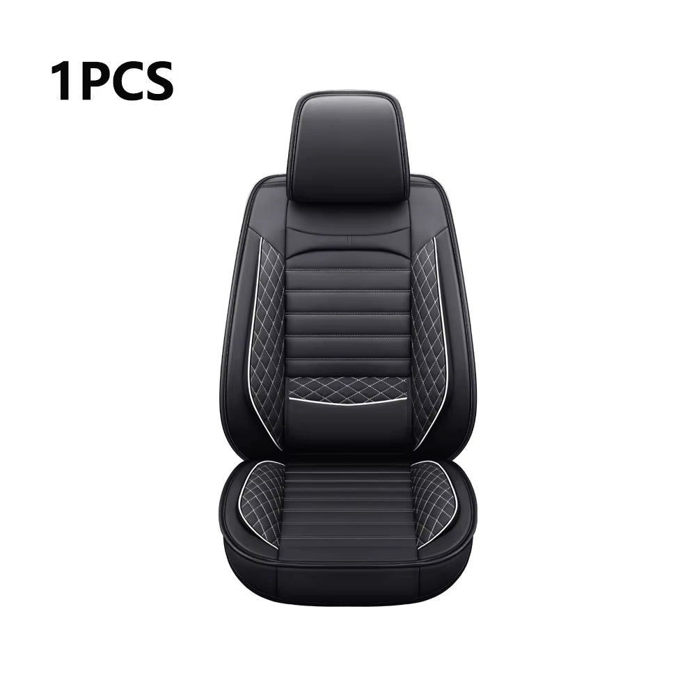 Eleganter Universeller Autositzbezug Aus Kunstleder Von Tand: Leicht Zu Reinigendes, Bequemes Design, Passend Für Große Modelle – Verbessern Sie Ihr Auto