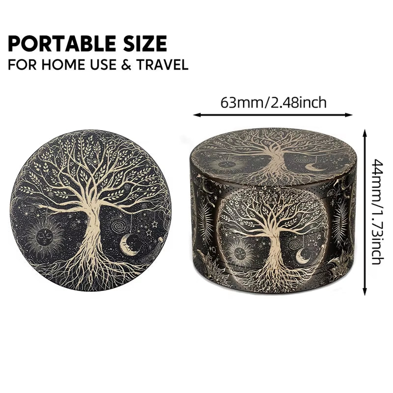 Mini-Kräutermühlen Aus Metall Zum Rauchen, 4 Schichten, 63 Mm Mühle, Zinklegierung, Tabak, Trockenes Kräutergras, Mühle, Rauchbrecher-Zubehör