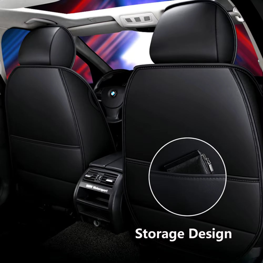 Eleganter Universeller Autositzbezug Aus Kunstleder Von Tand: Leicht Zu Reinigendes, Bequemes Design, Passend Für Große Modelle – Verbessern Sie Ihr Auto
